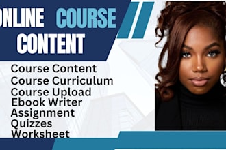 online course content course creation masterclass course curriculum elearning
