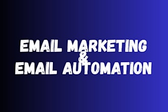 design and manage email marketing campaigns to boost your sales