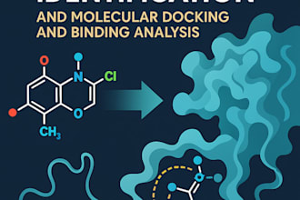 identify potential drug targets and perform molecular docking analysis