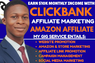 setup amazon affiliate website clickbank affiliate marketing sales funnel