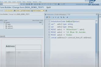 fix sap abap bugs, debug issues, and develop custom reports and forms