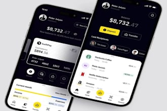 build your custom fintech app or digital wallet platform