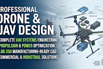 provide professional drone design and uav aerospace engineering