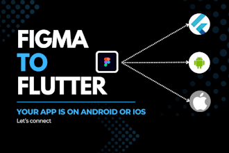 develop flutter app for android and ios