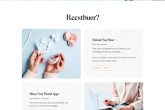 design a modern, responsive restaurant or cafe website in wordpress