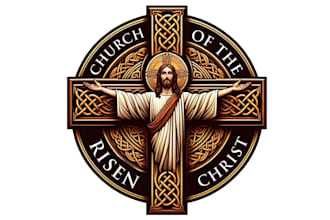 design a professional religious logo for your church or
