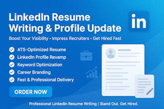 create professional ats resume linkedin cv writing cover letter writer profile
