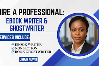 ghostwrite non fiction ebook writer ghost book writer book writer