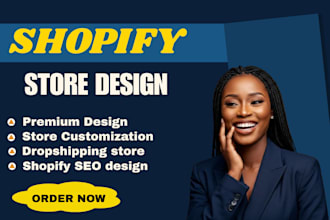 shopify ecommerce website dropshipping expert seo