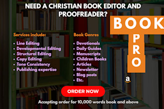do christian book editing and proofreading book formatting and editor