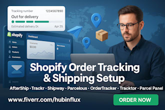 setup aftership trackr shipway parcelous ordertracker tracktor parcel panel