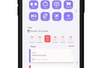 design a modern and userfriendly mobile app UI UX in figma