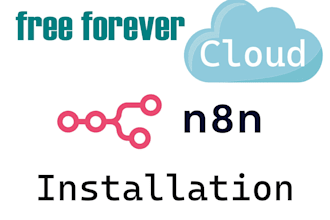 install n8n in free cloud no vps needed
