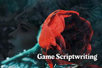 write cutscenes and dialogue for your tabletop or video game