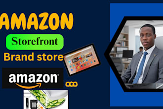 set up amazon store design storefront brand store amazon fba wholesale