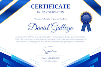 design modern editable certificate templates for schools universities or courses