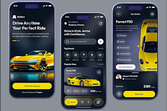build uber app, taxi booking app with driver app rider app, admin dashboard