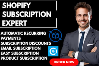 setup shopify subscription app seal appstle recharge loop joy recurpay paywhirl