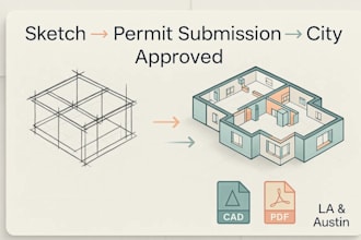 create permit submission drawings ready for city approval in los angeles, austin