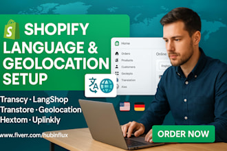 setup language translator transcy langshop transtore geolocation hextom uplinkly