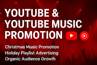 do youtube christmas musicpromotion holiday playlist advertising audience growth