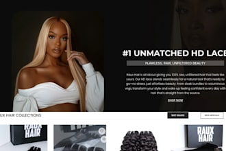 hair extension shopify store hair extension store hair website beauty website