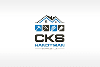 design spotless handyman service logo