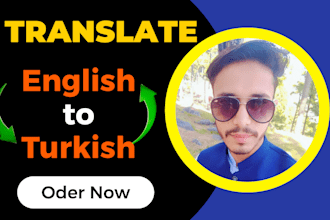 translate english to turkish and turkish to english fast