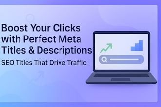 write boost SEO , aeo optimized meta titles and descriptions