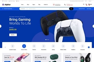 design shopify website, ecommerce store, build branded shopify store or redesign