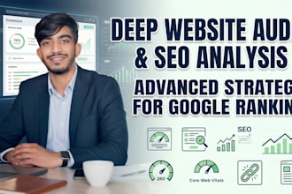 provide deep website audit and SEO analysis with advanced strategy