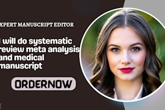 do systematic review meta analysis and medical manuscript