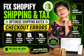 enable shopify shipping and tax optimize shopify shipping rates checkout errors
