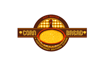 design high quality logo for hot water cornbread