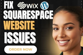 fix any squarespace website issue, bug, or design problem fast