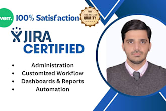 set up a complete jira project, confluence, and jira boards