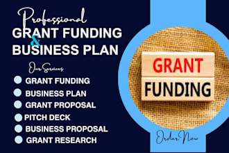 write a nonprofit, startup, donor ready business plan