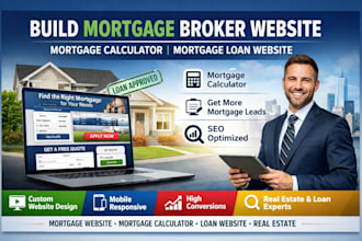 build mortgage broker website mortgage calculator mortgage loan website