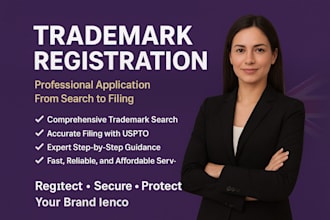 help to protect your brand through trademark registration