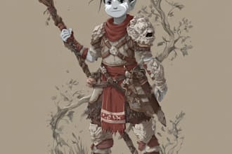 draw your custom dnd character