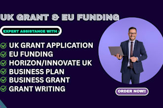 do uk grant, horizon, eu funding, grant proposal, innovate, grant application