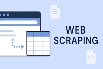 scrape websites and extract structured data with python