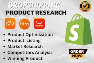 do product research and approval for ecommerce