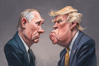 design political cartoon and editorial cartoon, caricature
