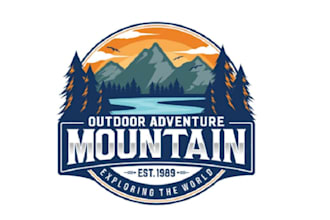 design a unique summer camp logo
