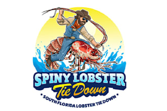 make high quality lobster logo with unlimited revision