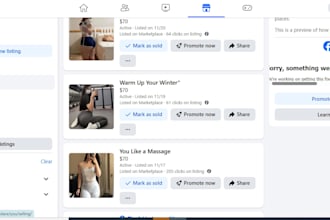 make facebook marketplace ads campaign for leads or sales