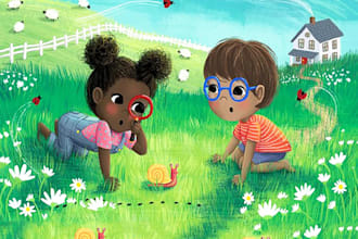 illustrate african american children book illustration