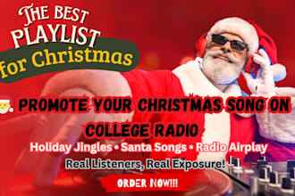 promote your christian song on college radio and gospel music blogs