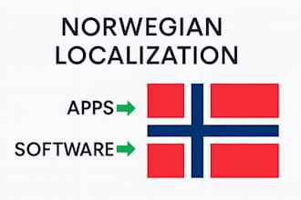 localize your app or software into norwegian